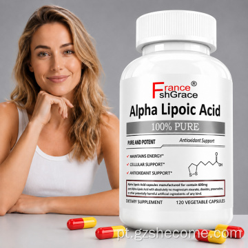 Novidade suporte antioxidante de ácido alfa lipóico Shecome